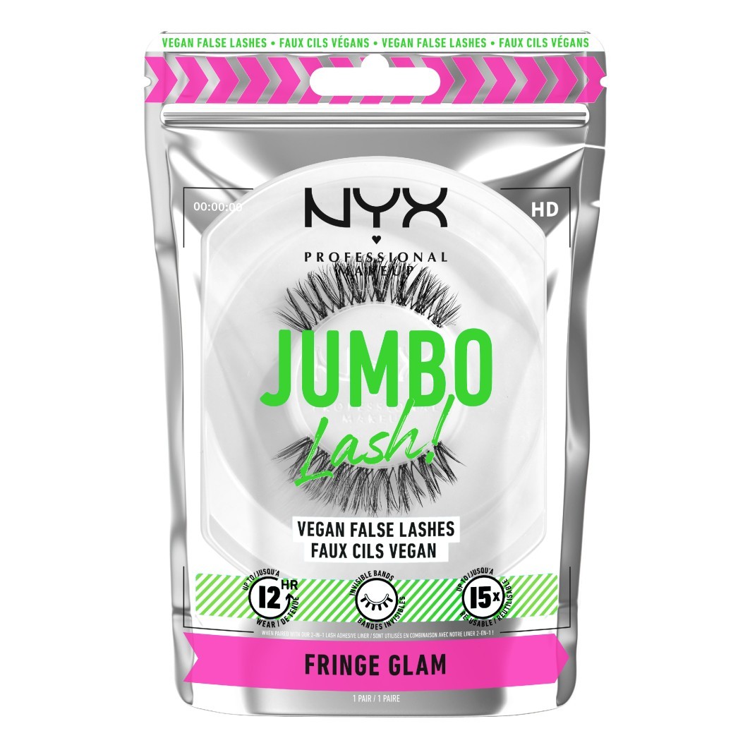 NYX Professional Makeup - Jumbo Vegan Lashes Fringe Glam - 