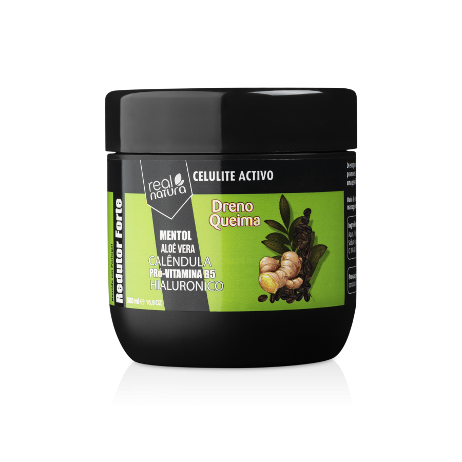 Real Natura - Drenoqueima Celulite Ativo -  500 ML 