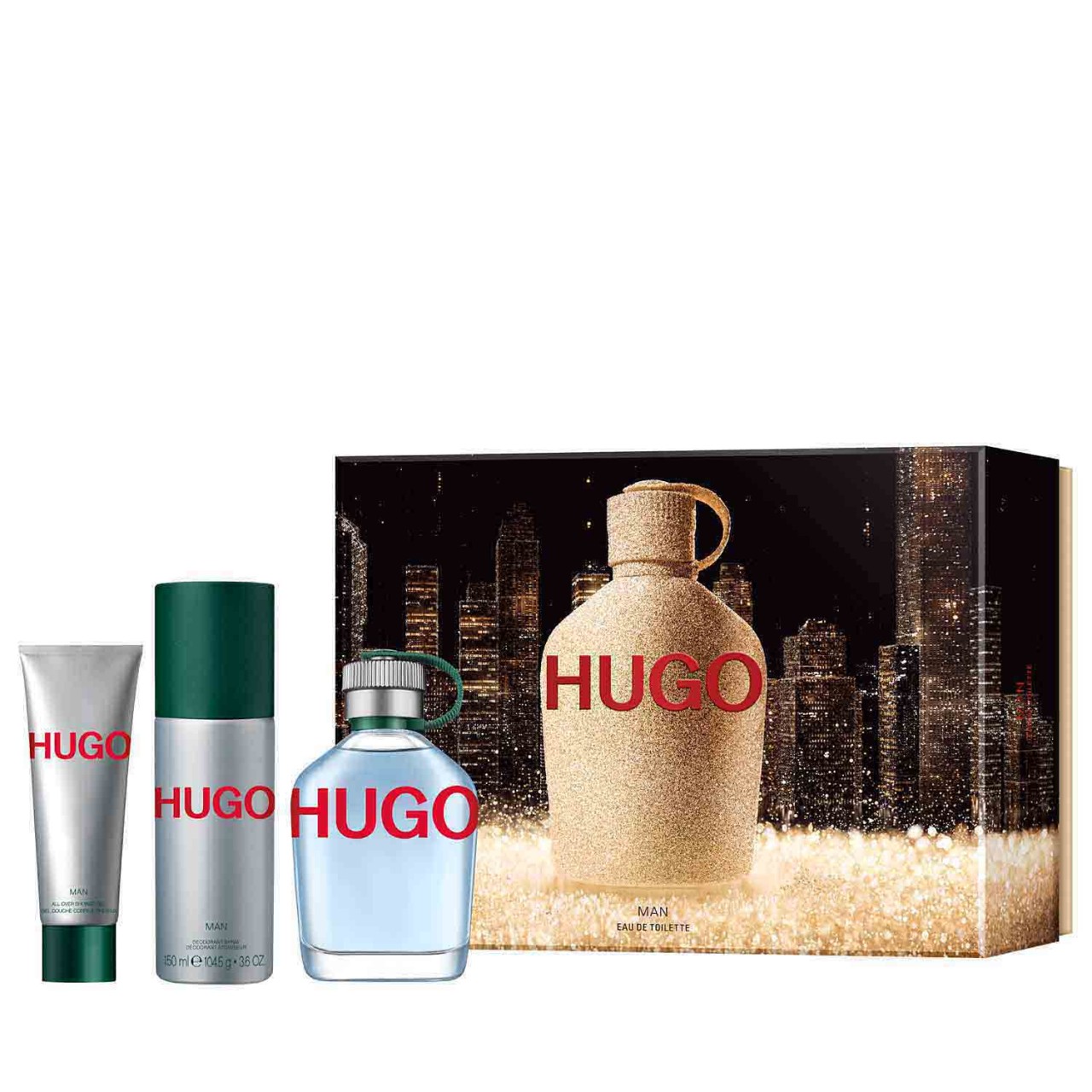 Hugo Boss - Hugo Man Eau de Toilete 125 Ml Set - 