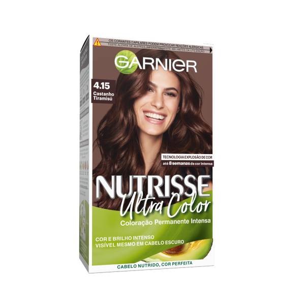 GARNIER - Nutrisse Hair Color -  4,15 - Castanho Tiramisu