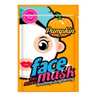 Bling Pop Pumpkin Face Mask