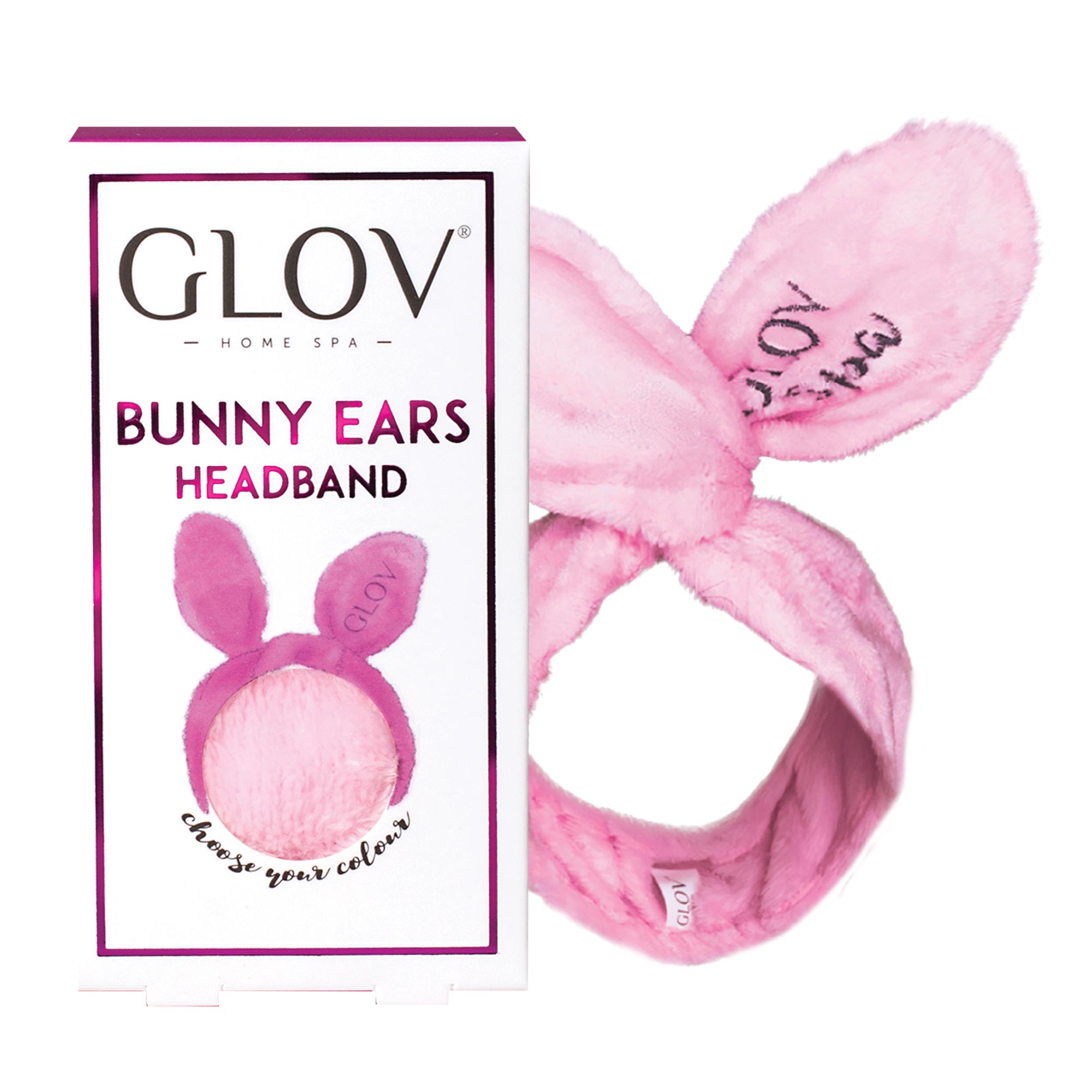 Glov Bunny Ears Pink Headband Douglas 