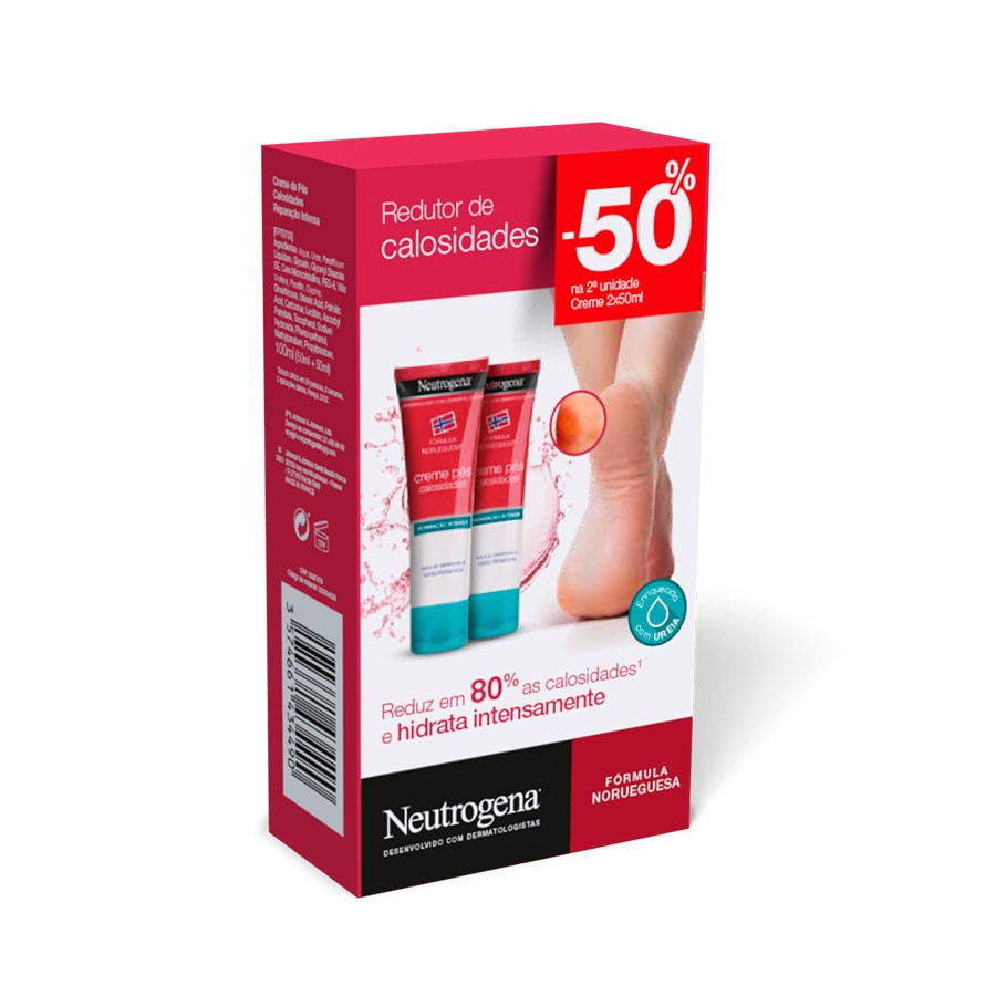 Neutrogena - Creme Pés Redutor Calosidades X2 - 