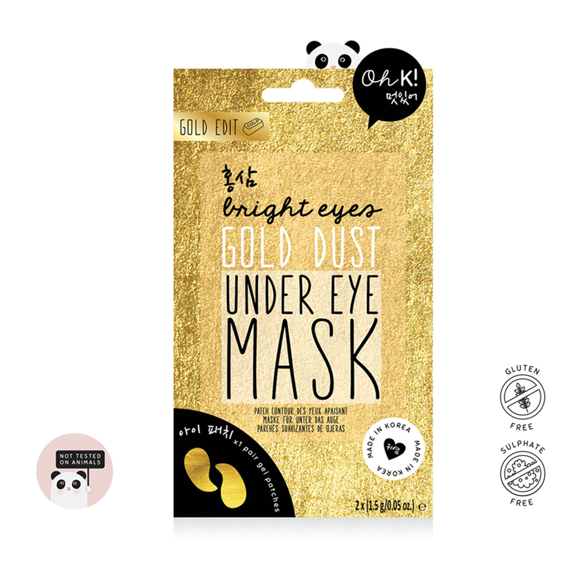 Oh K! - Gold Dust Under Eye Mask -