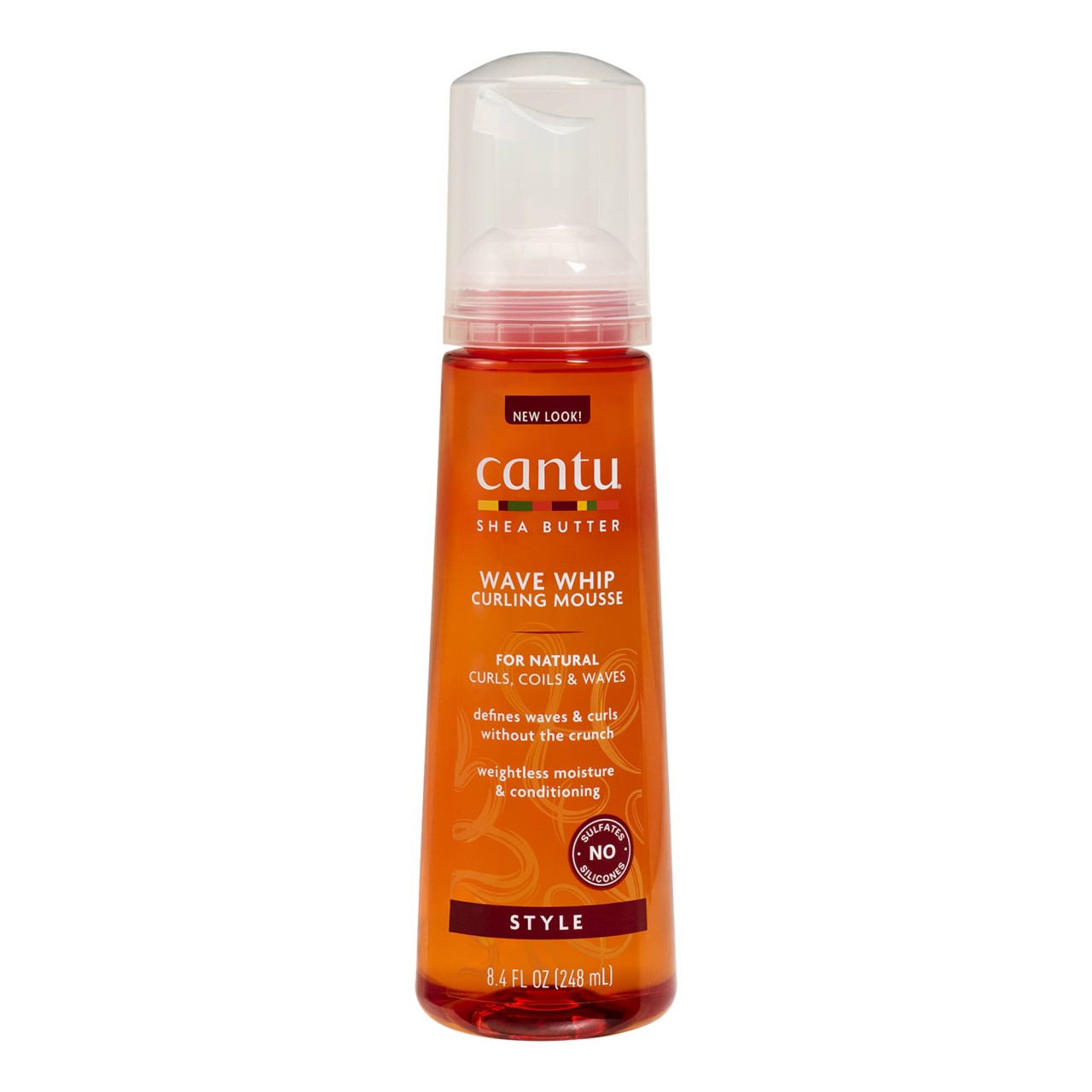 cantu - Shea Butter Wave Whip Curling Mousse - 