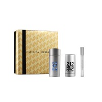 Carolina Herrera 212 Men Eau de Toilette Spray 100Ml Set
