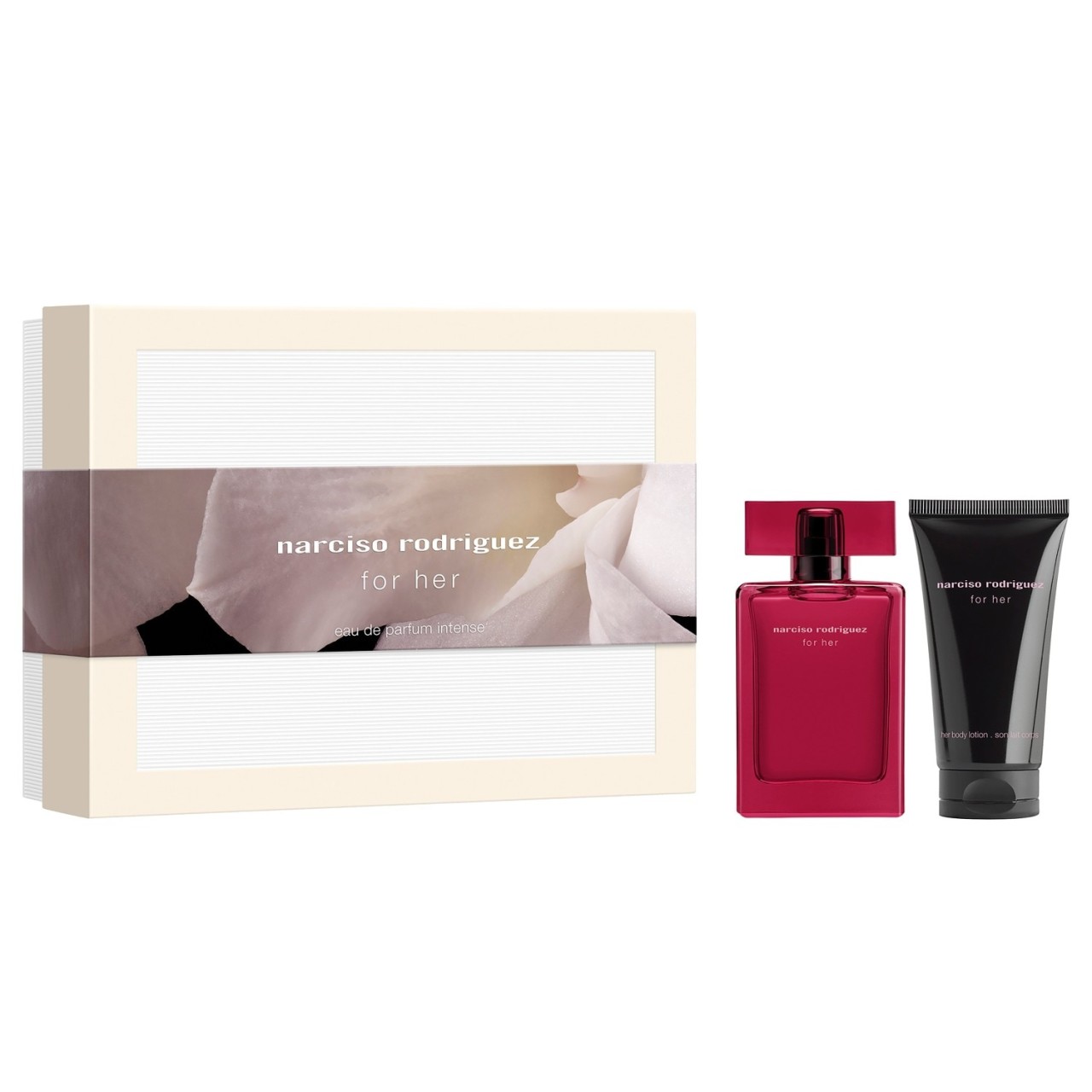 Narciso Rodriguez - For Her Eau de Parfum Spray Intense 50Ml Set - 