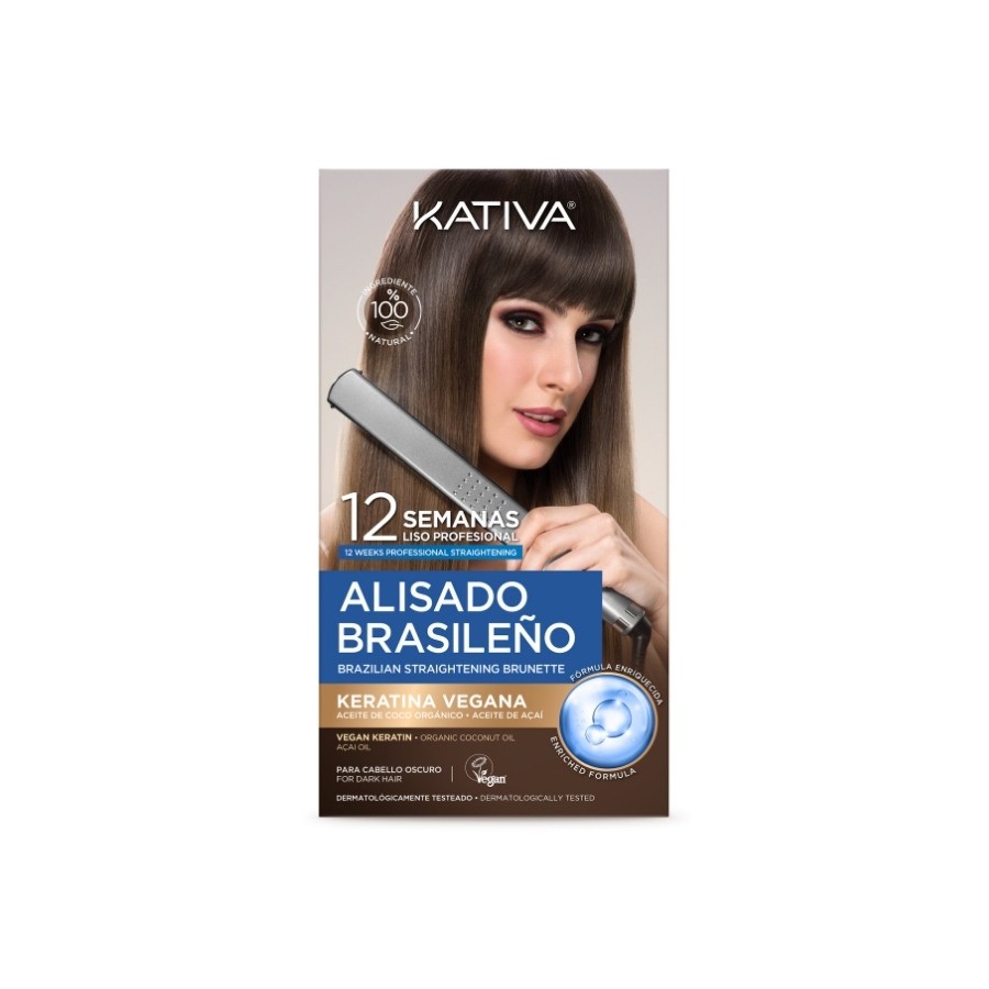 KATIVA - Alisamento Brasileiro Vegan Brown Set - 