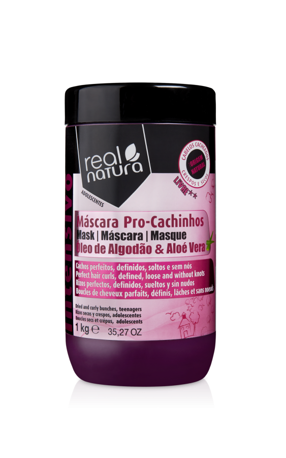Real Natura - Pro-Cachinhos Máscara - 