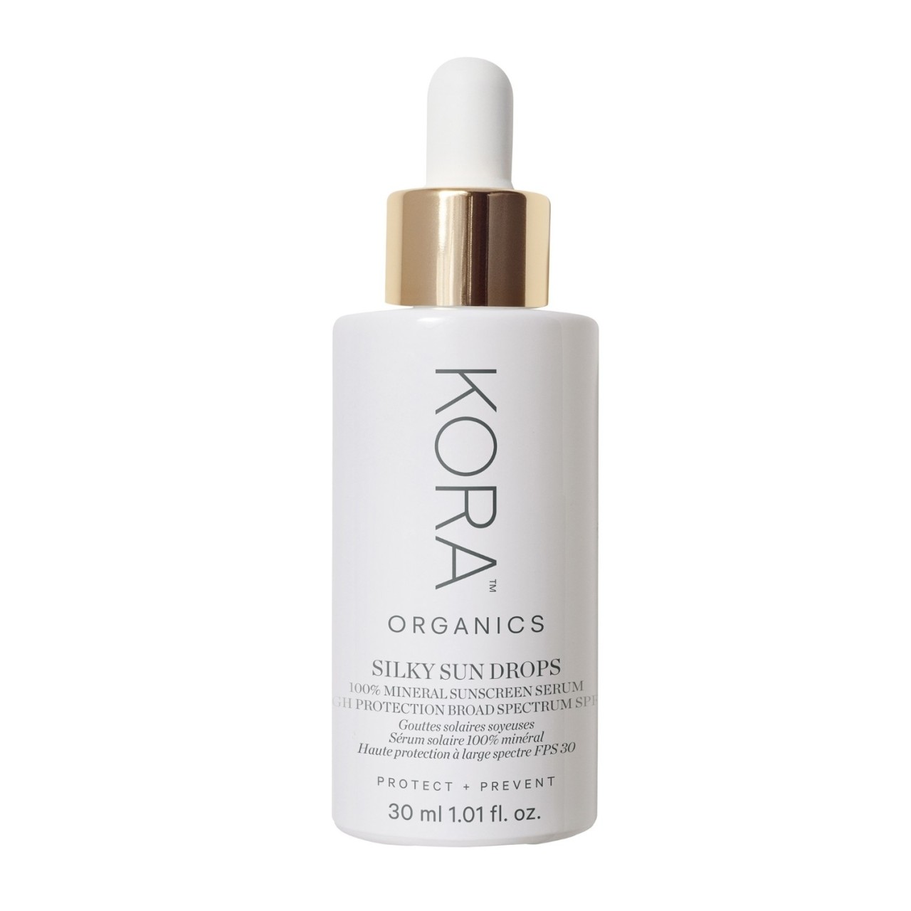 Kora Organics - Silky Sun Drops 100% Mineral Sunscreen Serum SPF 30 - 