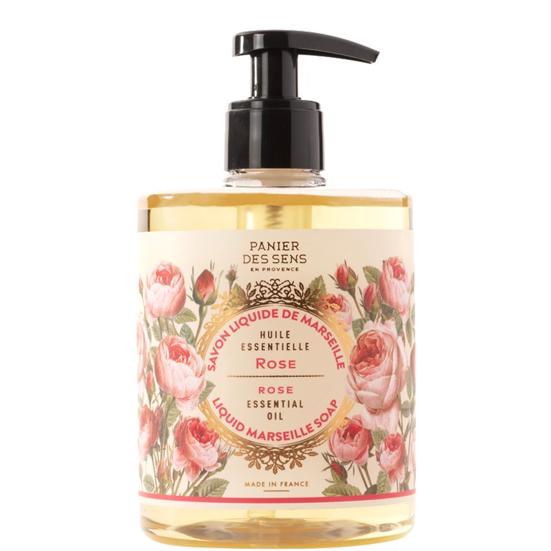 Panier des Sens - Rejuvenating Rose Liquid Marseille Soap - 
