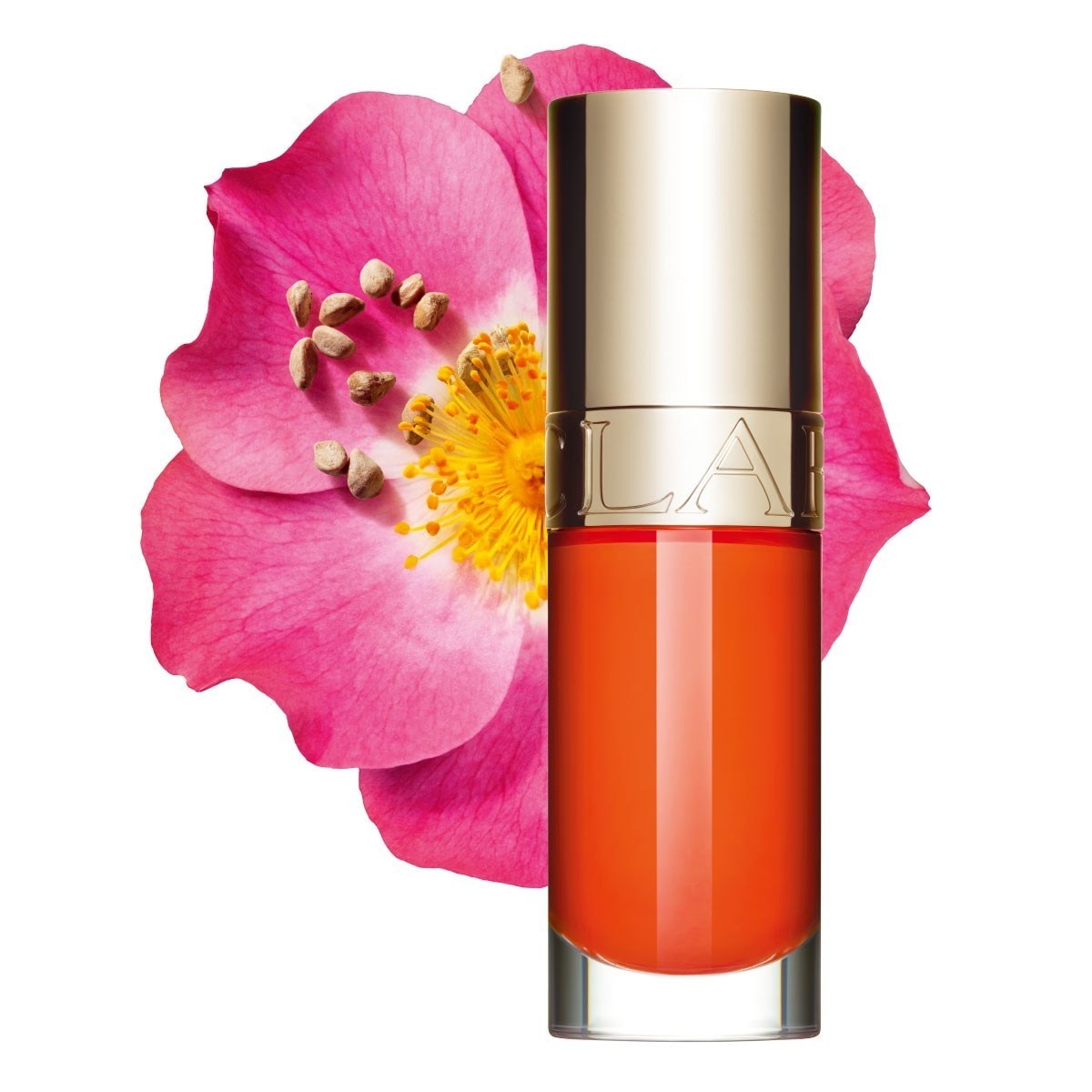 Clarins - Lip Comfort Oil -  Daring Orange