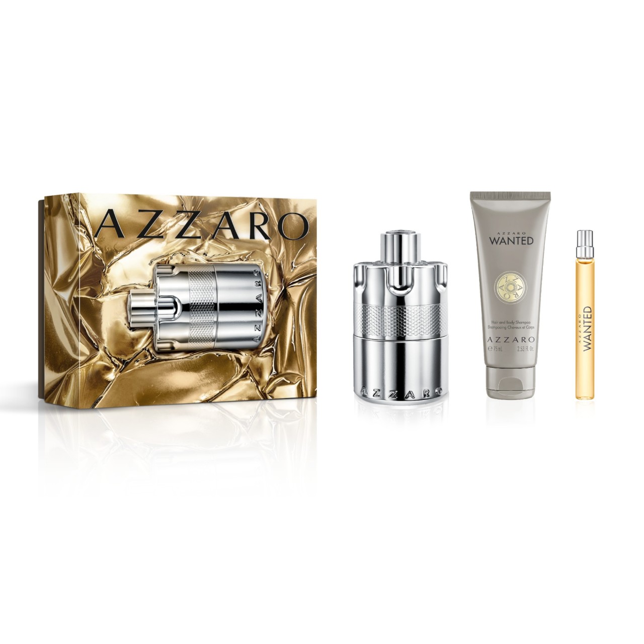 Azzaro - Wanted Eau de Parfum Spray 100Ml Set - 