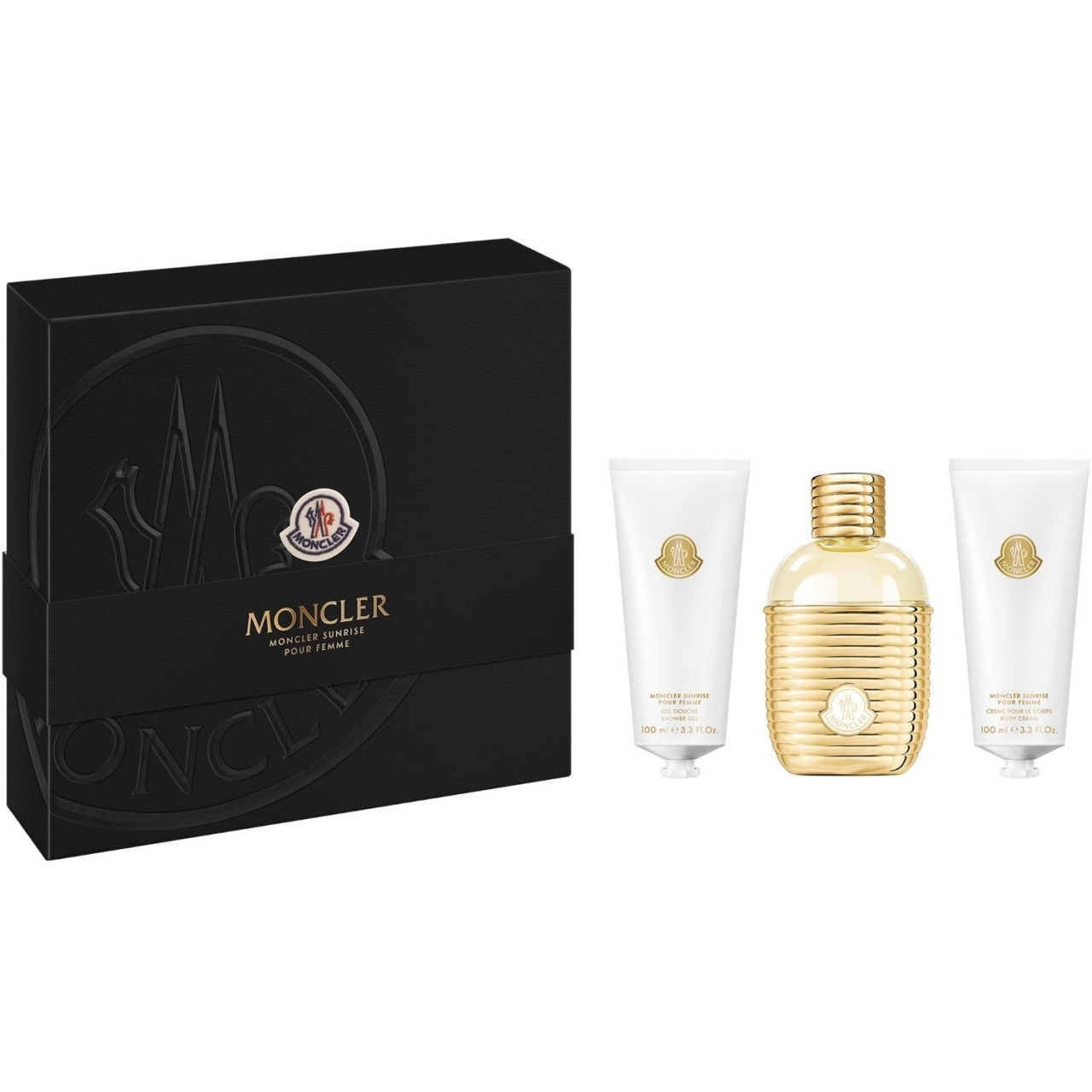 MONCLER - Pour Femme Sunrise Eau de Parfum Spray 100Ml Set - 