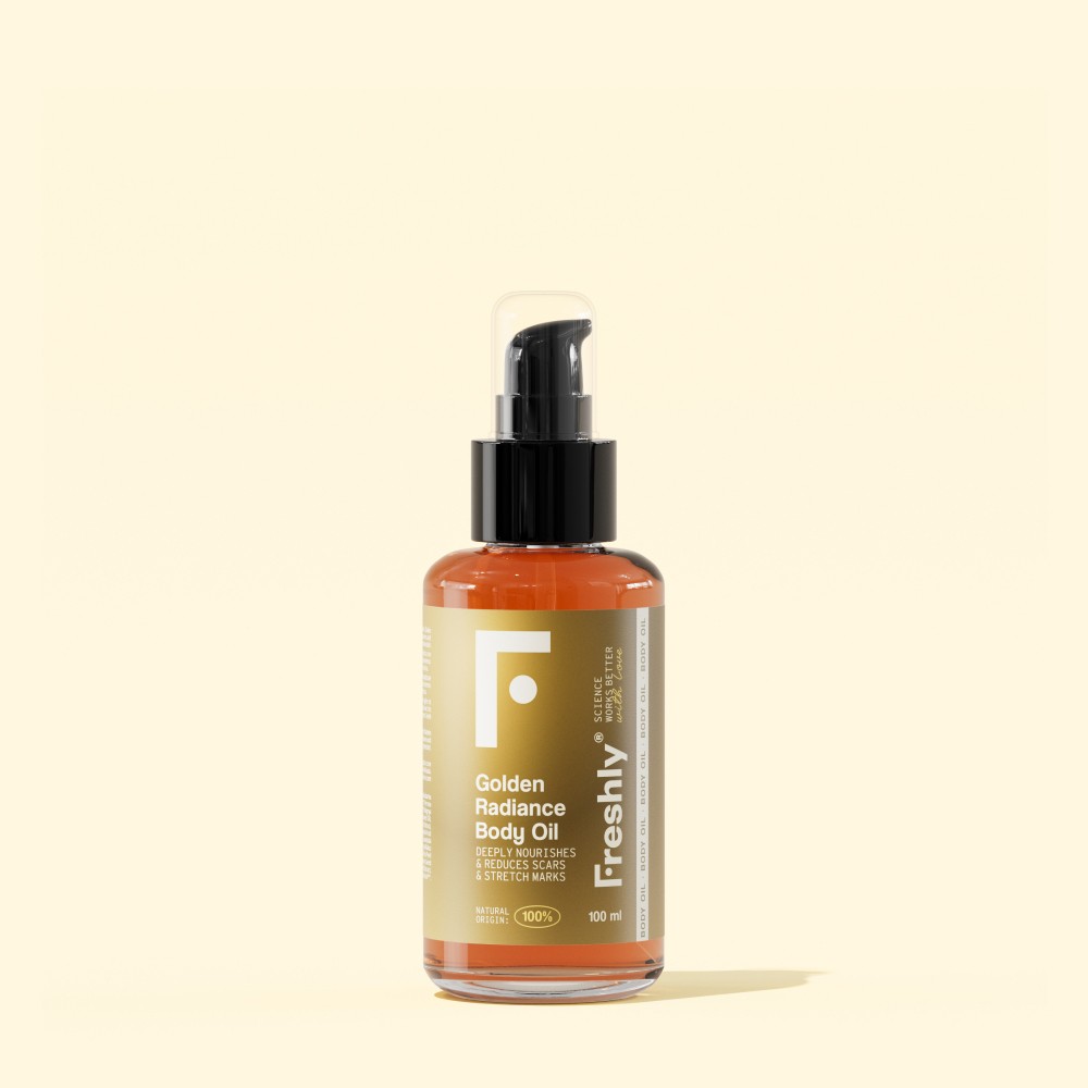 Freshly Cosmetics - Golden Radiance Body Oil -  100 ml