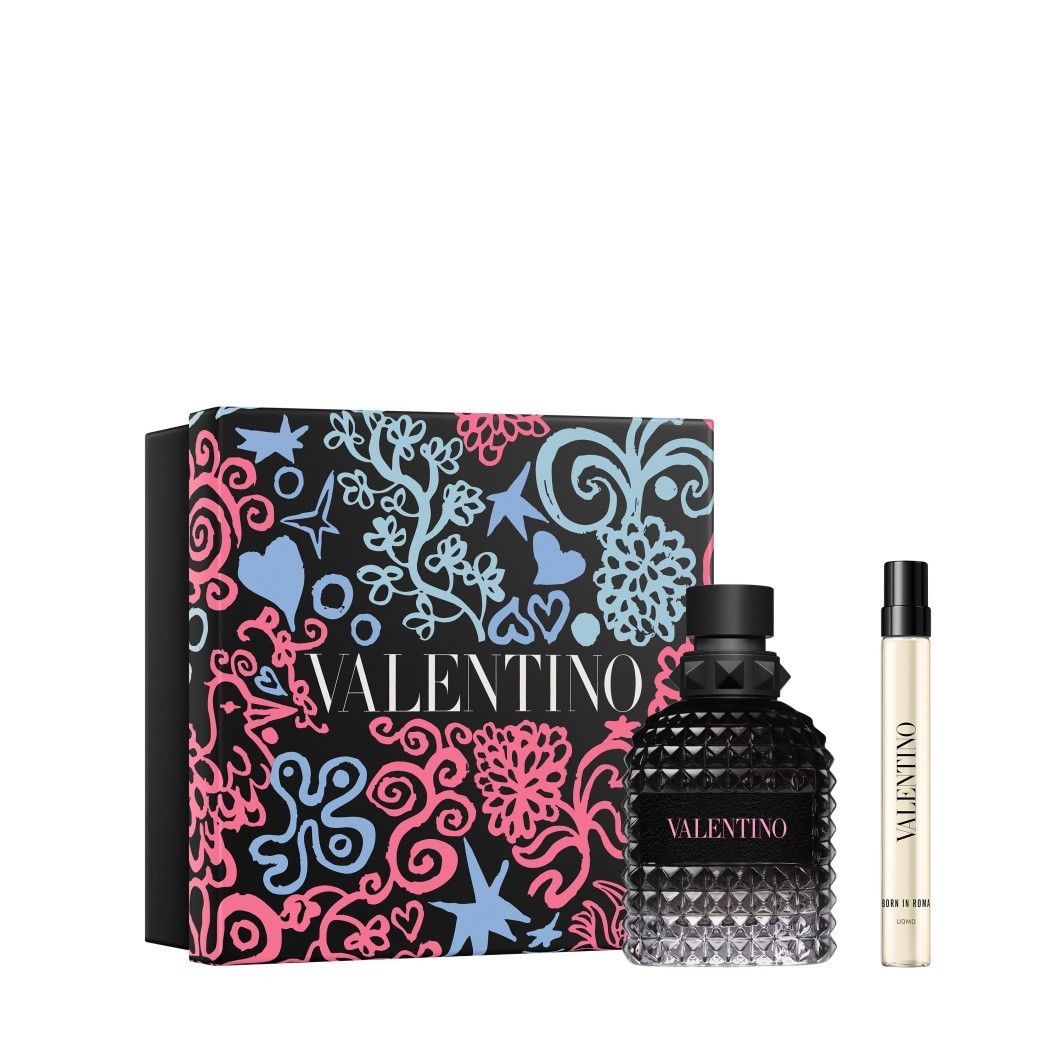 Valentino - Uomo Born In Roma Eau de Toilette Spray 50Ml Set -  1 ML