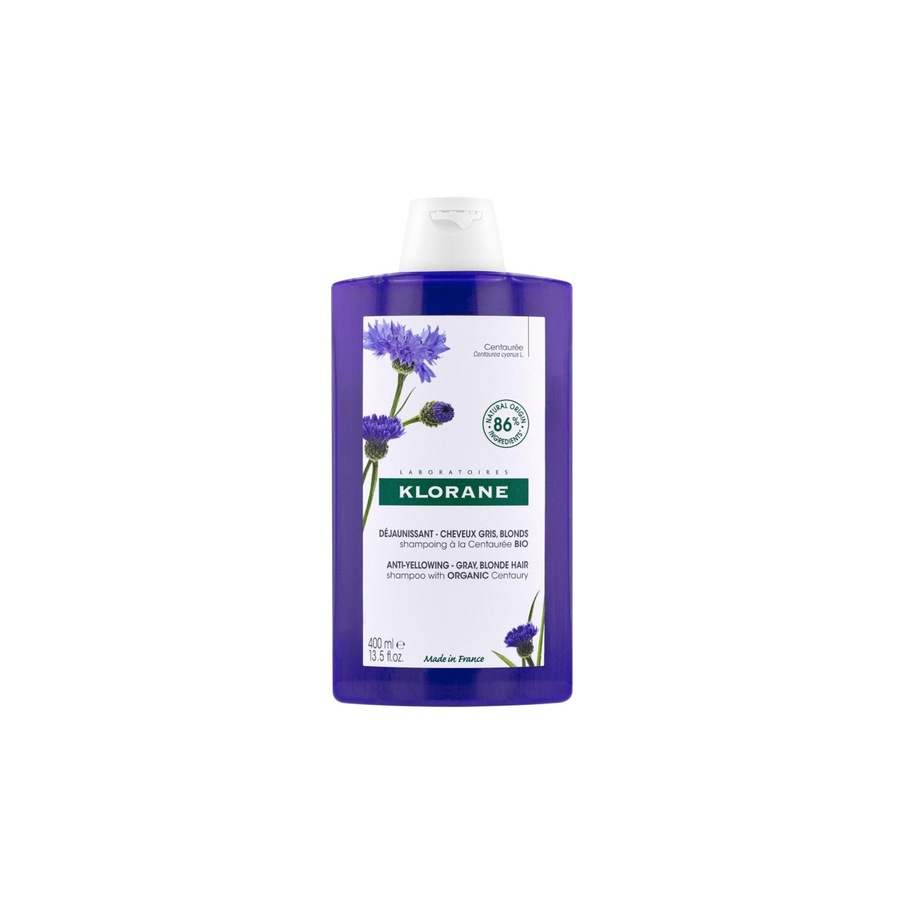 Klorane - Champô Com Centáurea Bio -  400 ml