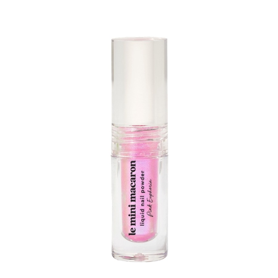 Le Mini Macaron - Pink Euphoria Liquid Nail Powder - 