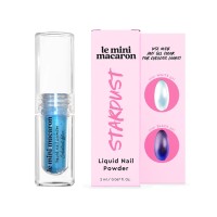 Le Mini Macaron Celestial Blue Liquid Nail Powder