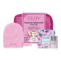 GLOV All Skin Types Pink Travel Set