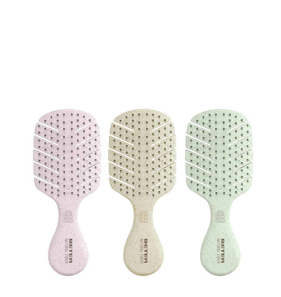 Beter - Mini Escova Desembaraçante Natural Fiber - 