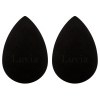Luvia Cosmetics Make-Up Blending Sponge Set Black