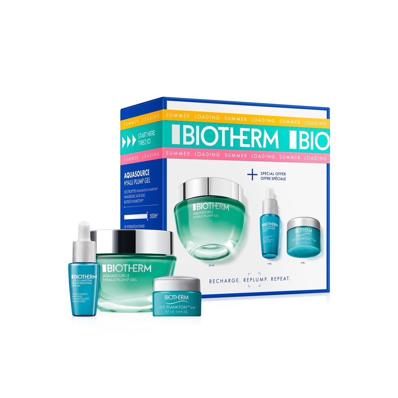 Biotherm - Aquasource Gel 50Ml Set - 
