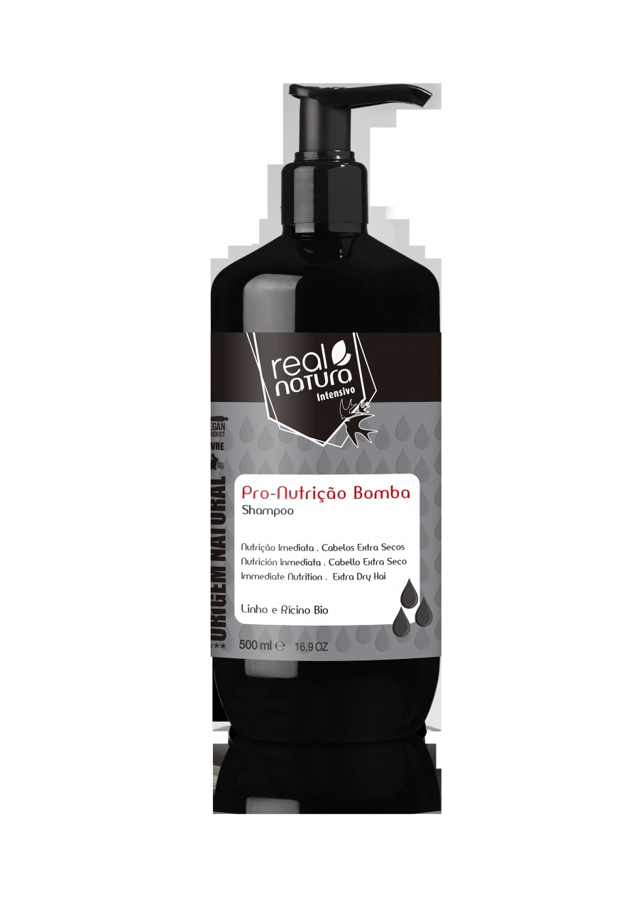 Real Natura - Pro-Nutrição Bomba Champô - 