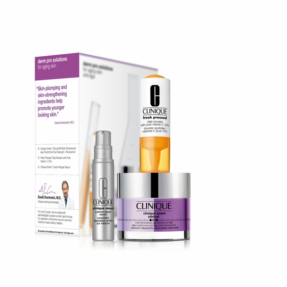 Clinique - Derma Pro Solutions For Aging Skin Set - 