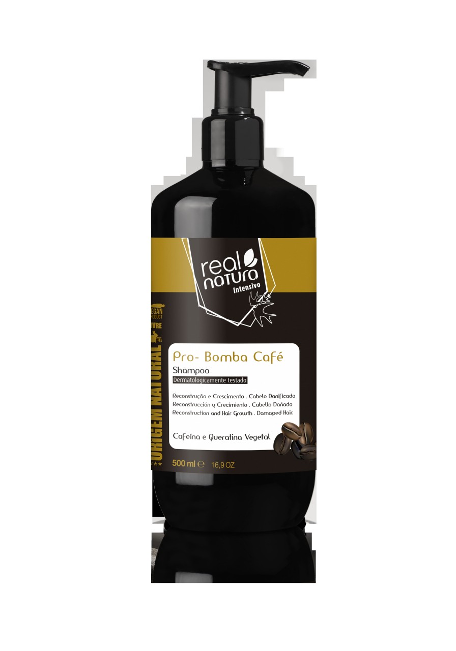 Real Natura - Pro-Reparação Bomba Café Champô - 