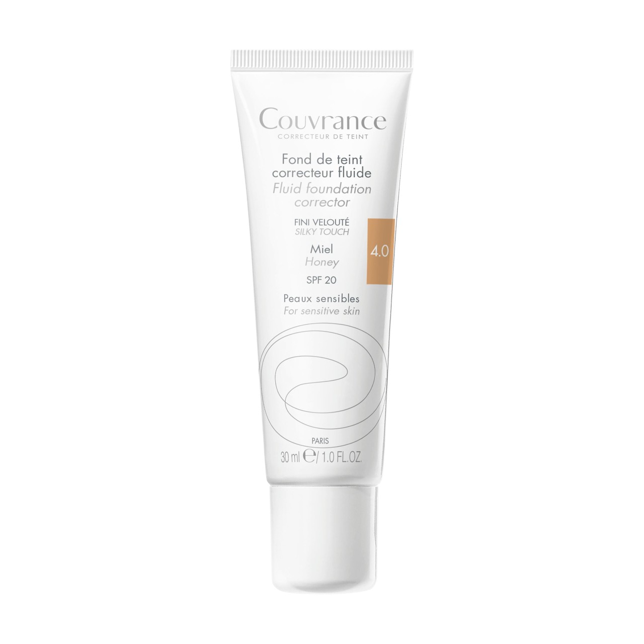 Avène - Couvrance Base Fluida Corretora -  4 - Honey 
