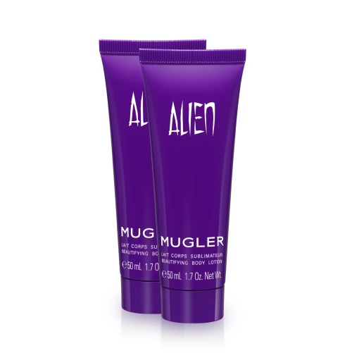 Oferta de duas loções de corpo Alien 50ml em compras iguais ou superiores a 50 euros na Mugler