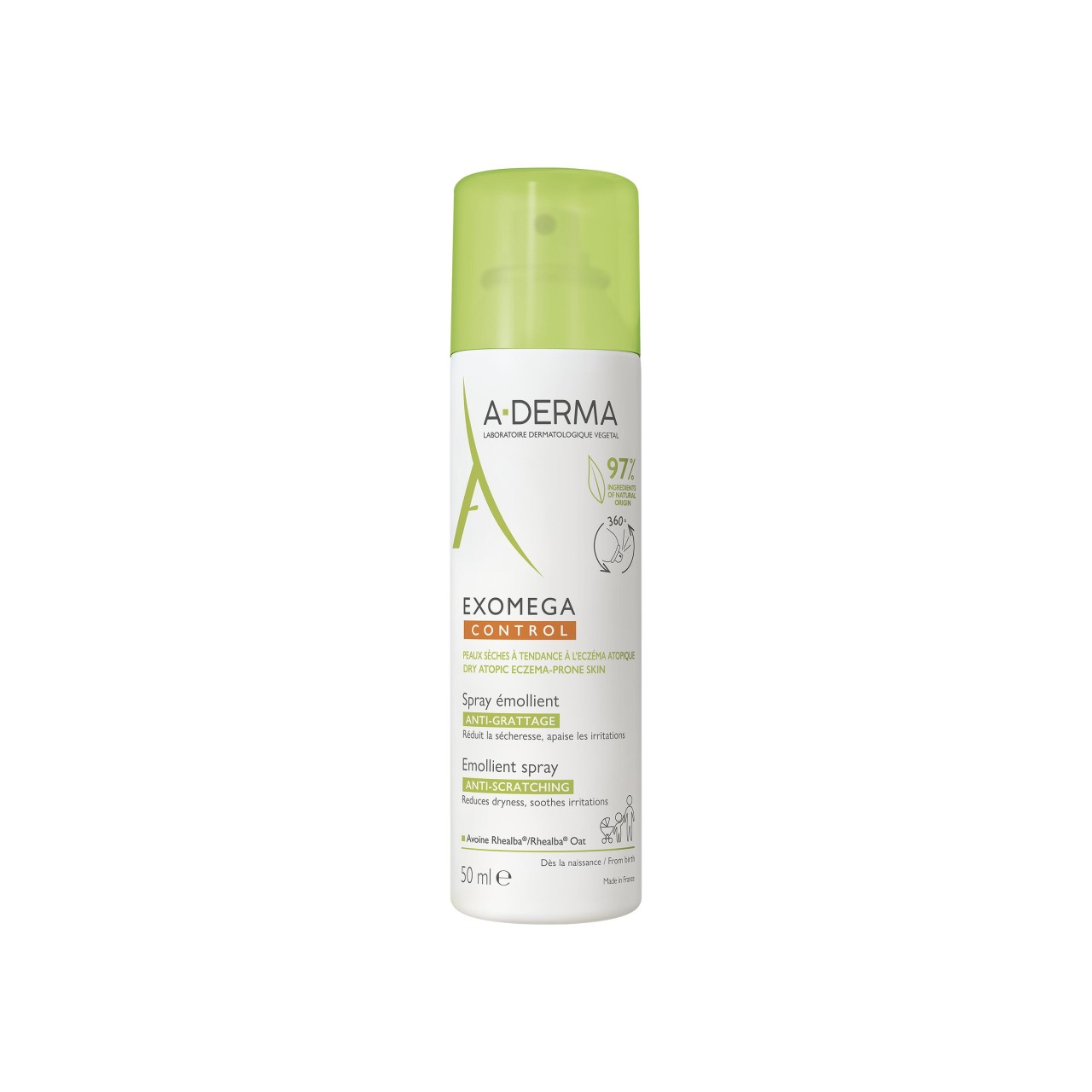 A-DERMA - Exomega Control Spray Emoliente Antiprurido - 