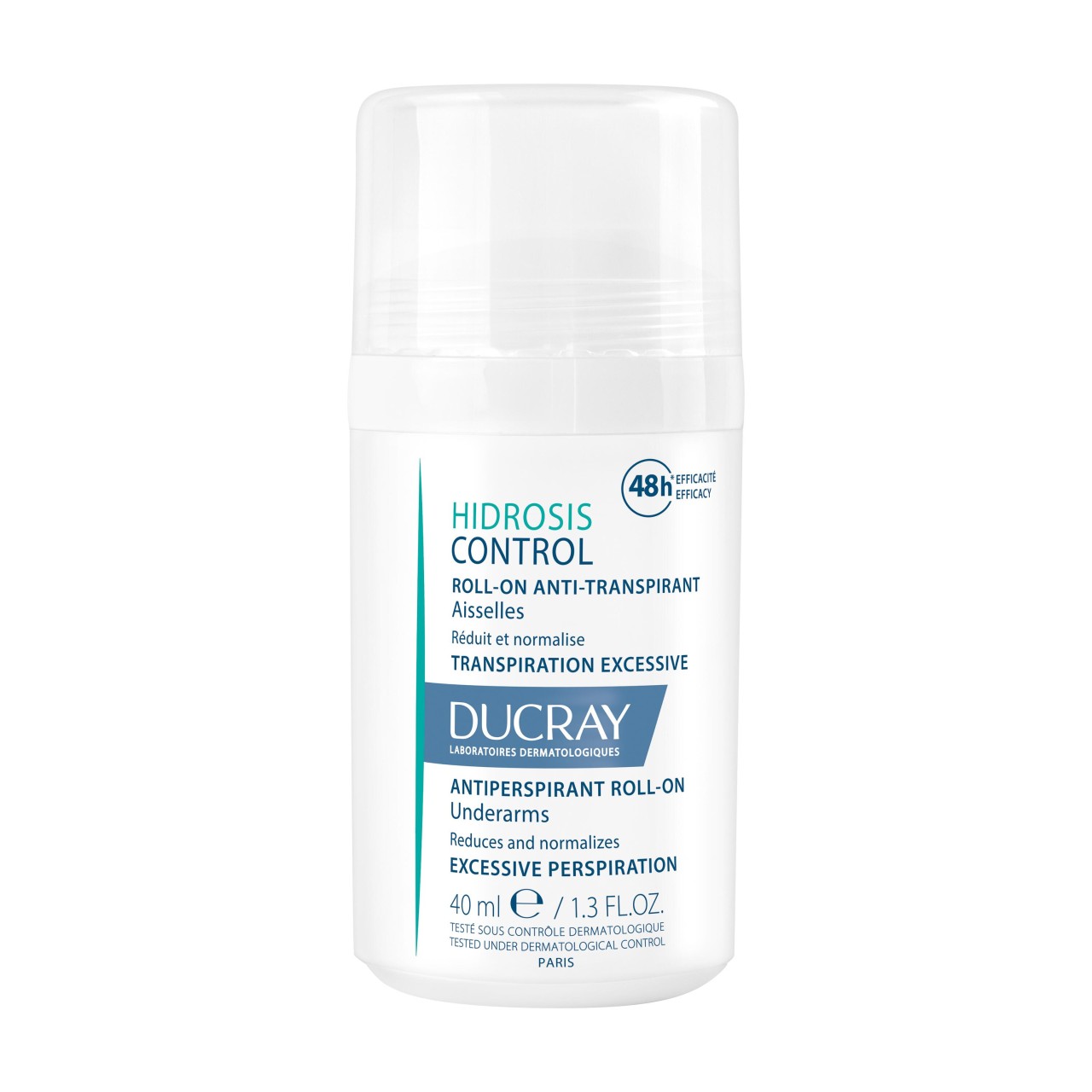 Ducray - Hidrosis Control Deo Roll-On - 40 ml