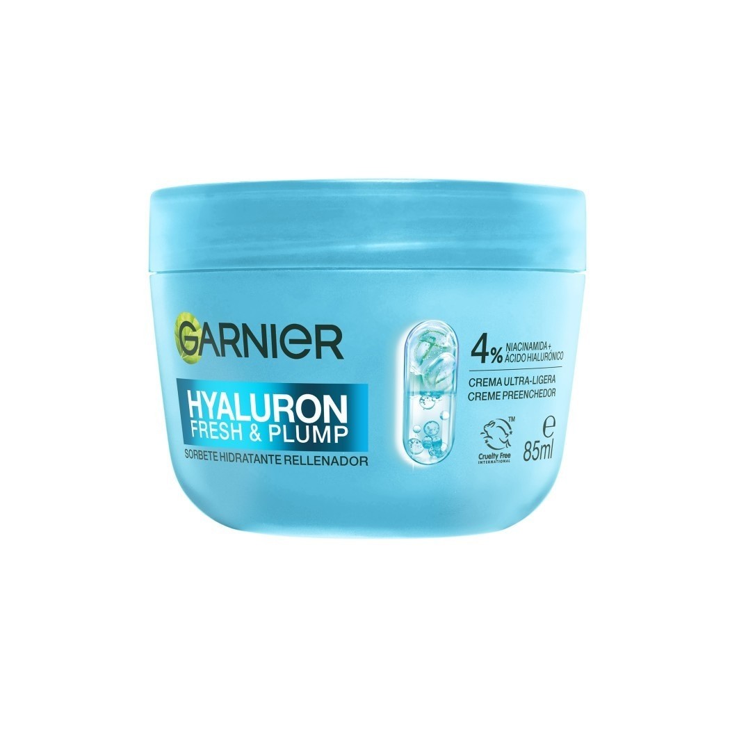 GARNIER - Hyaluron Fresh And Plump Cream - 