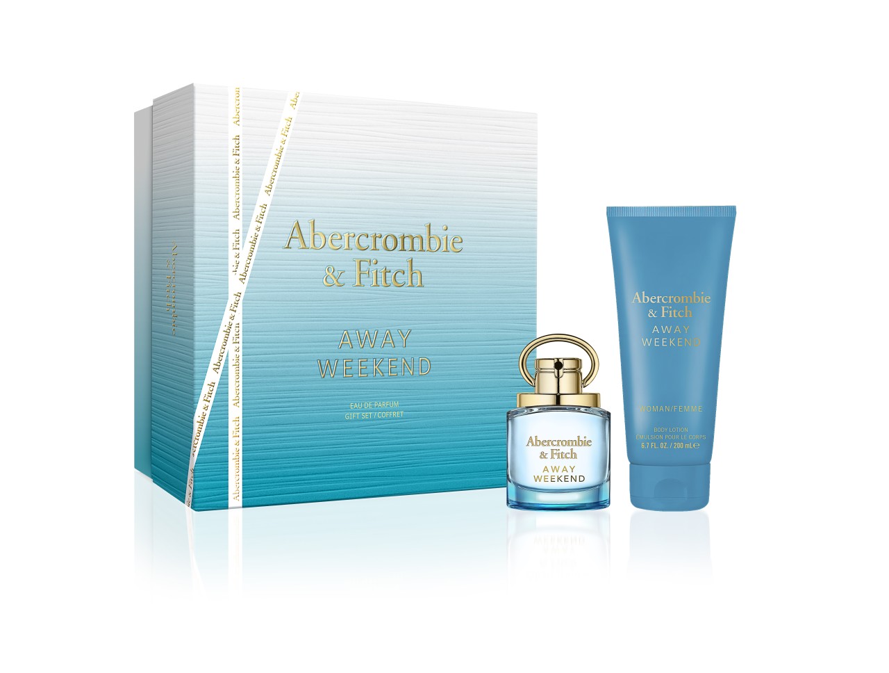 Abercrombie & Fitch - Away Weekend Women Eau de Parfum Spray 50Ml Set - 