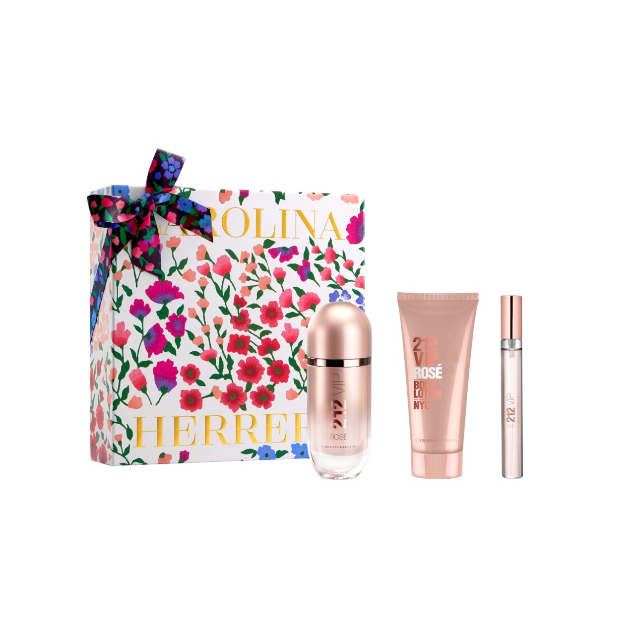 Carolina Herrera - 212 Vip Rose Eau de Parfum Spray 80Ml Set - 