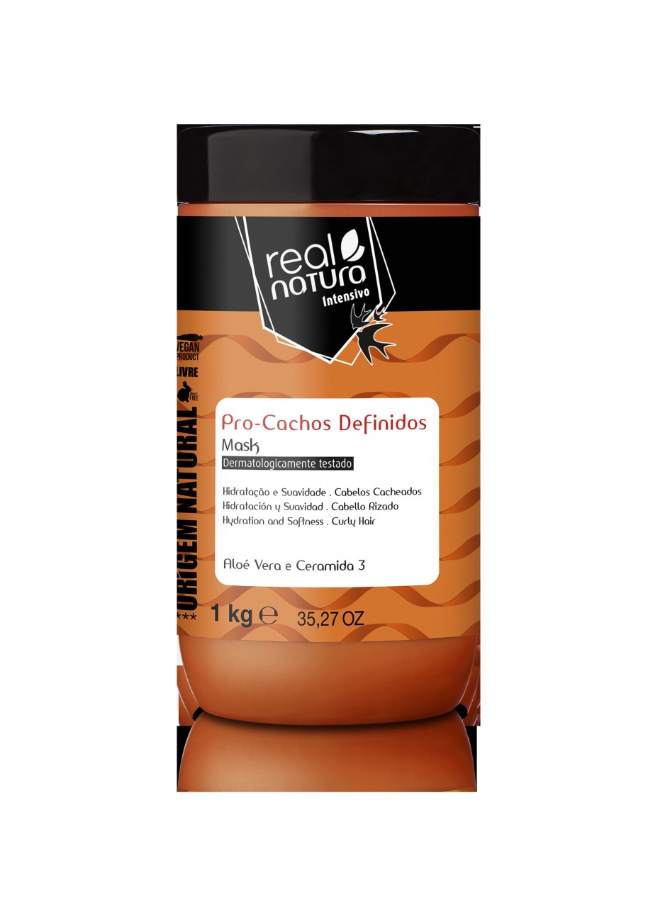 Real Natura - Pro-Cachos Definidos Máscara - 