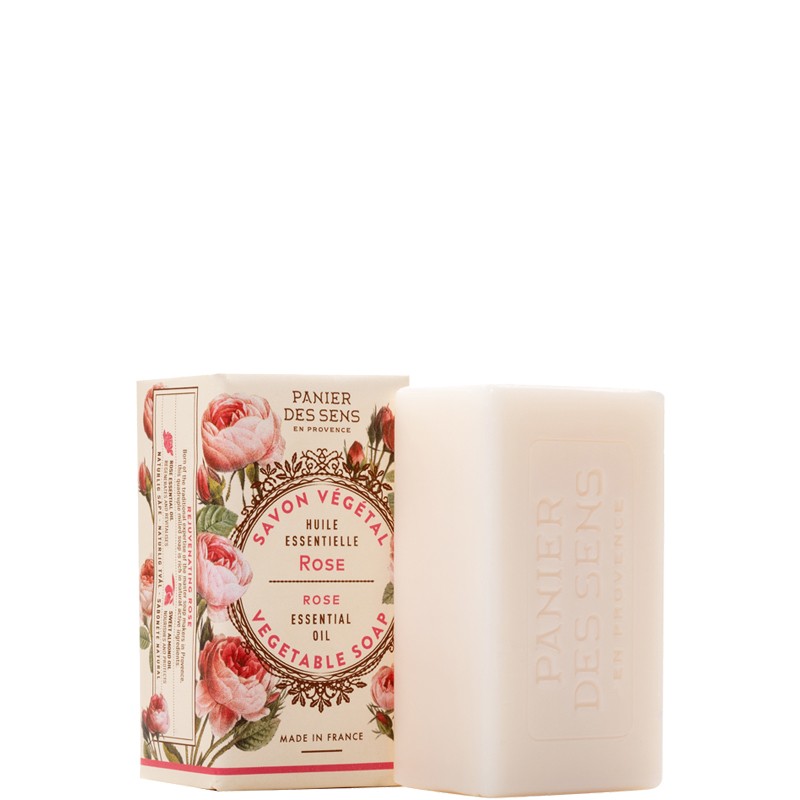 Panier des Sens - Rejuvenating Rose Extra-Gentle Vegetable Soap - 