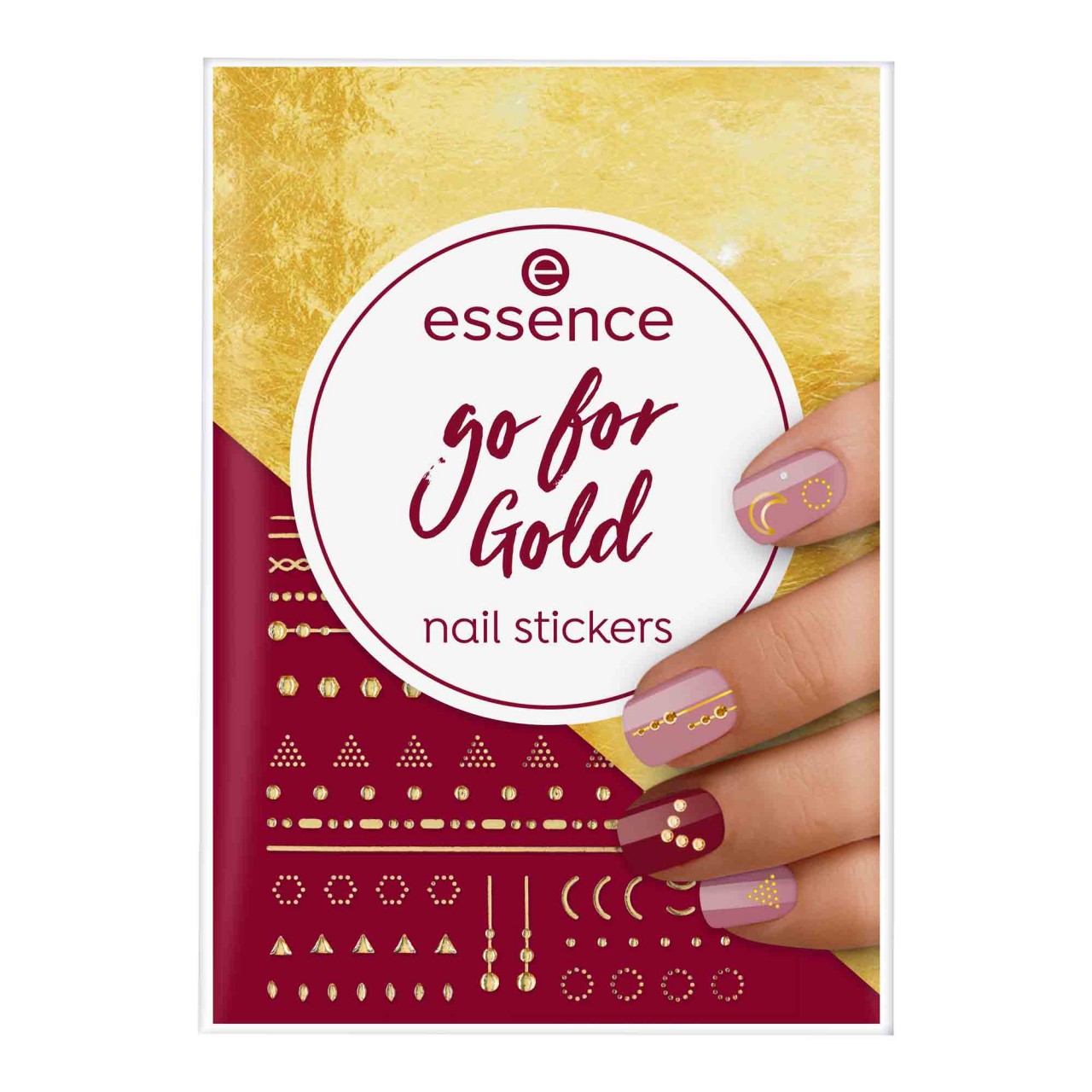 ESSENCE - Go For Gold Nail Stickers - 