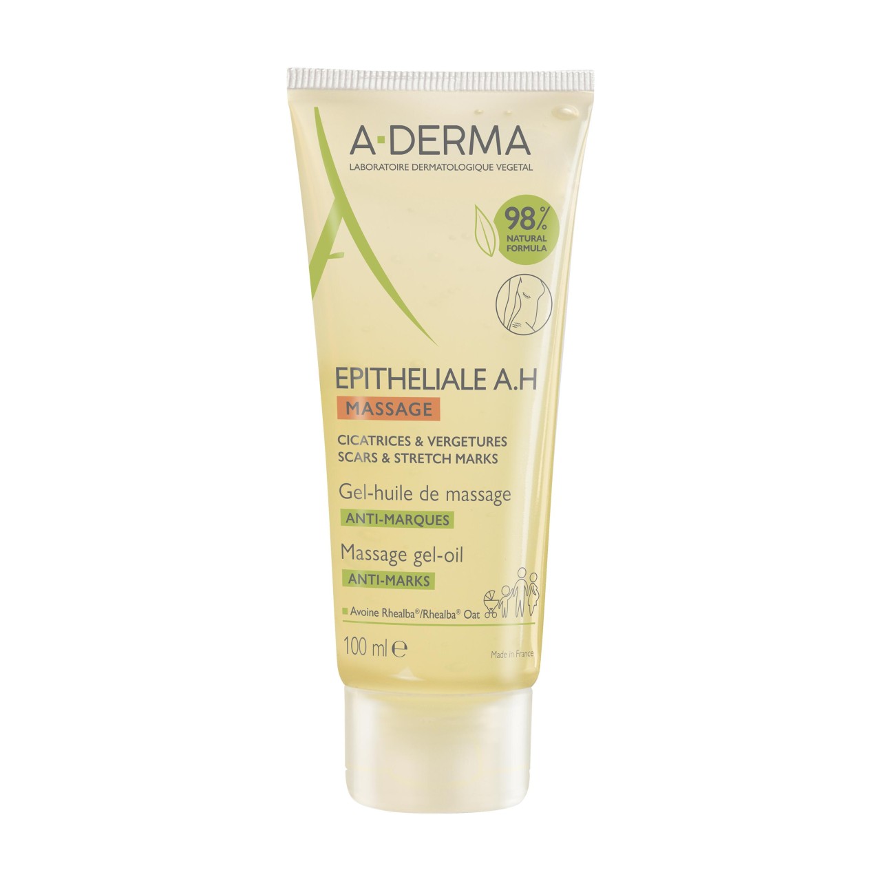 A-DERMA - Epitheliale Ah Gel-Óleo Para Massagem Antimarcas -  100 ml
