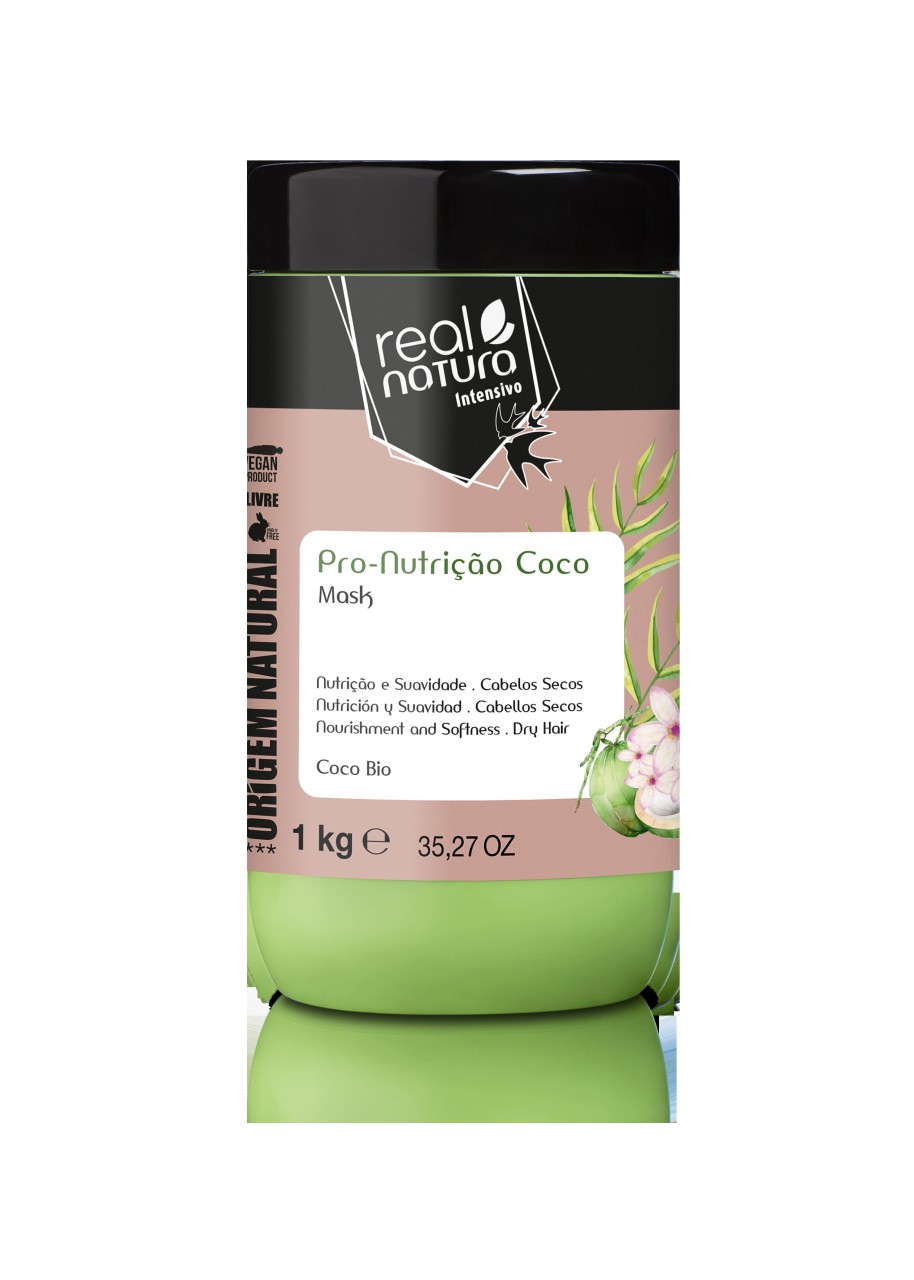 Real Natura - Pro-Nutrição Extra Coco Máscara - 
