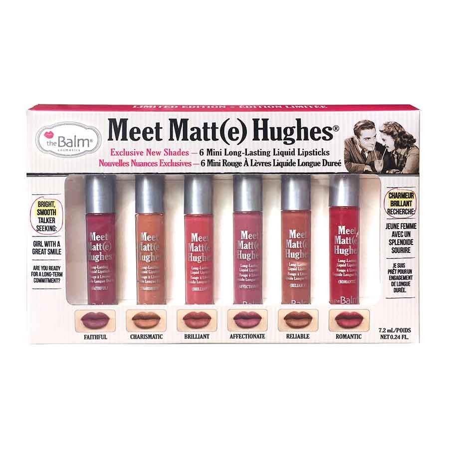 theBalm - Mini Long-lasting Meet Matte Hughes Kit. V2 - 