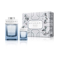 Bvlgari Man Glacial Essence Eau de Parfum Spray 100Ml Set