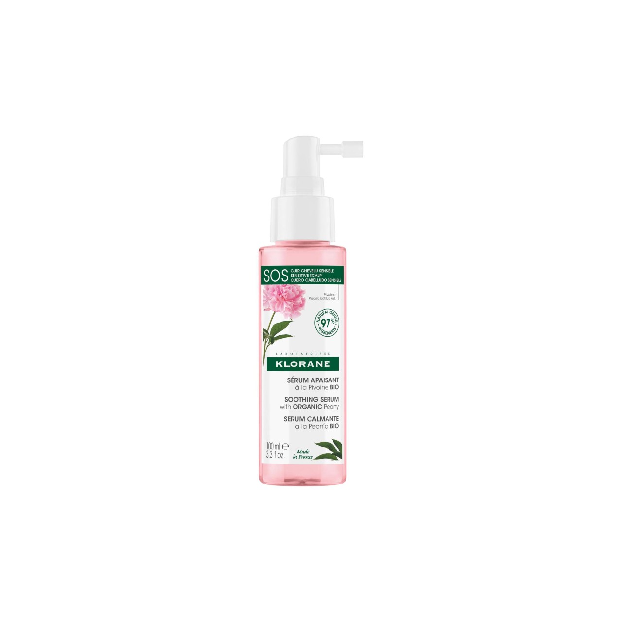Klorane - Sérum Com Peónia Bio Sos - 