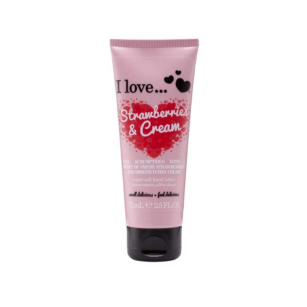 I love... - Strawberry & Milkshake Hand Lotion - 