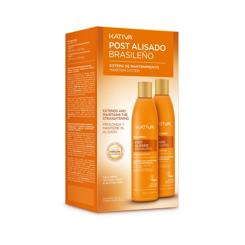 KATIVA - Kit Post Alisado - 