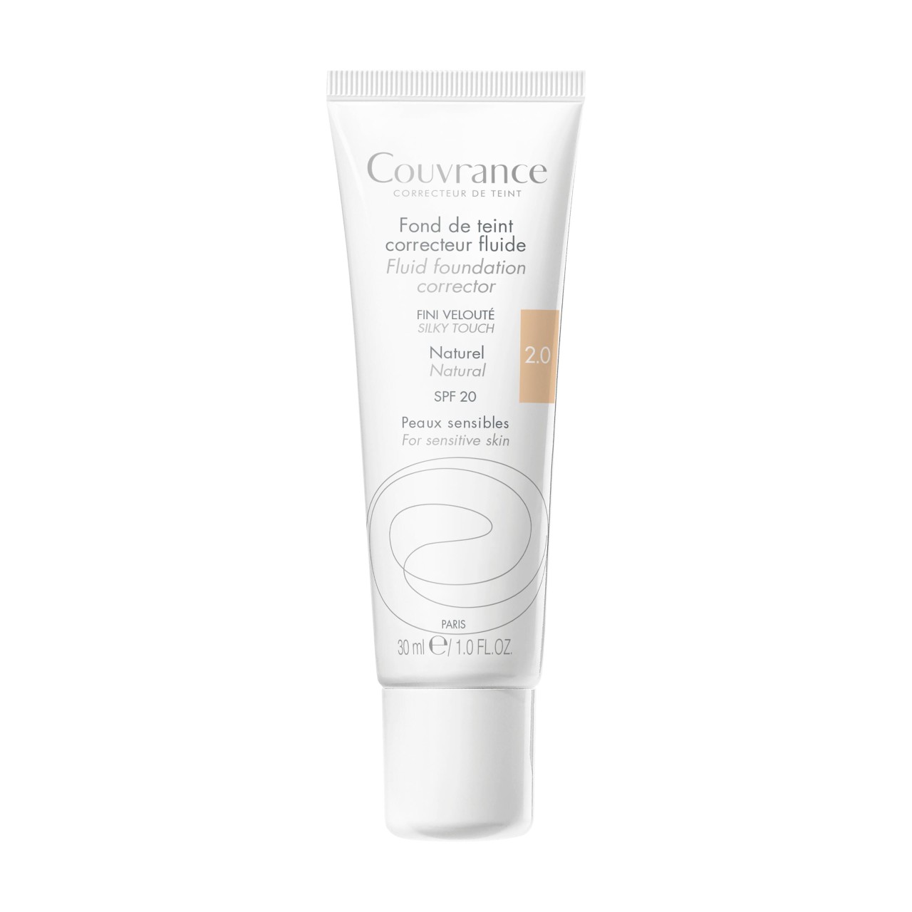 Avène - Couvrance Base Fluida Corretora -  2 - Natural