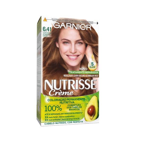 GARNIER - Nutrisse Hair Color -  6,41 - Louro Escuro Acobreado Cendré