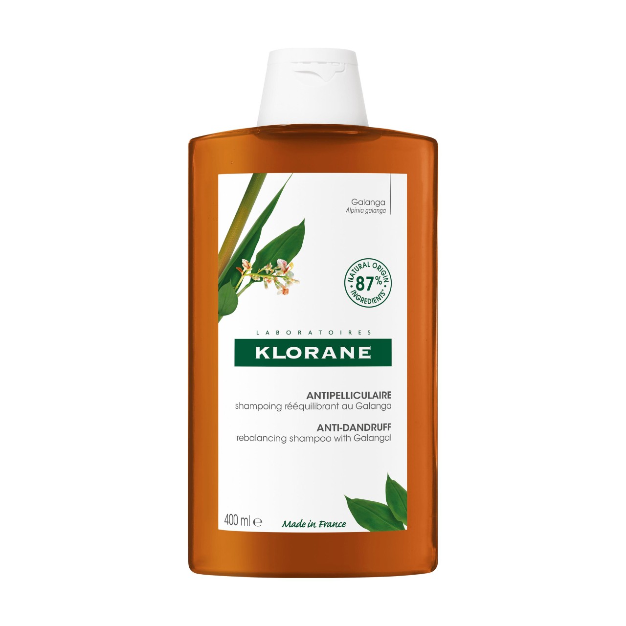 Klorane - Champô Reequilibrante Com Galanga -  400 ml